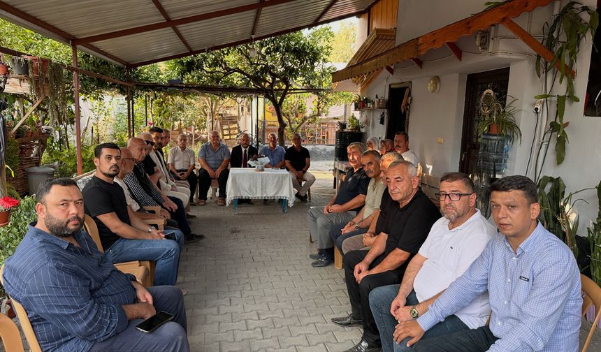 Dörtyol’da MHP’lilerden Şehit Ailesine Ziyaret