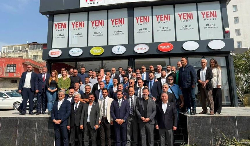 Yeni Parti Teşkilatlarından Gönenç’e Güvenoyu…