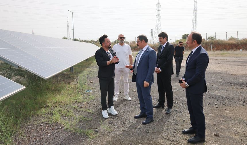 Vali, Erzin’de Türkiye’nin İkinci Büyük GES’ini İnceledi