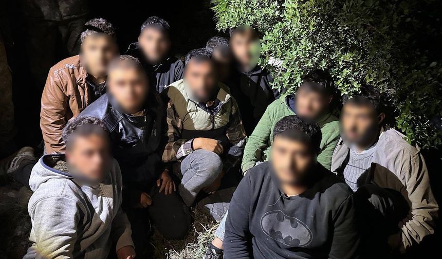 11 Düzensiz Göçmen Yakalandı!
