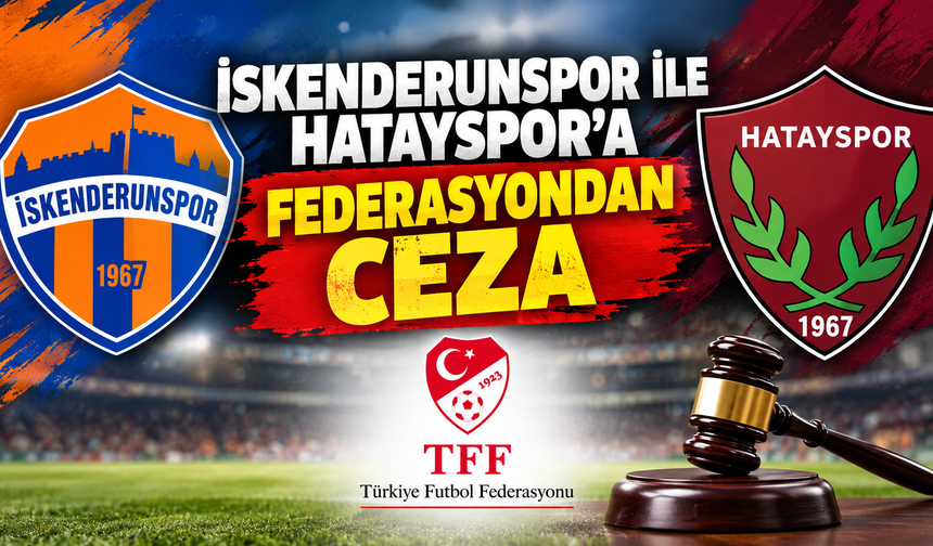 TFF'den 7 Kulübe Ceza