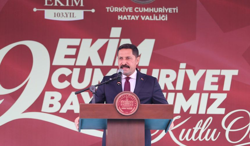 Vali Masatlı: “Hatay’ımız 9. Kez Yeniden Doğdu”