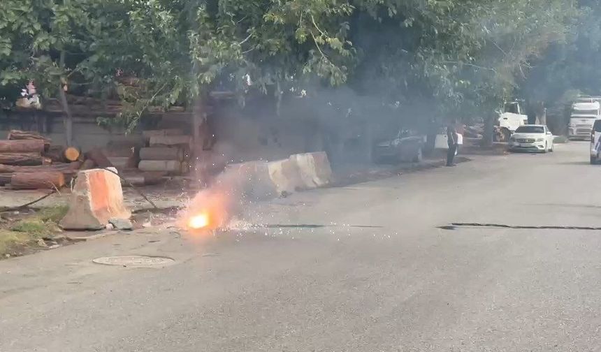 Bir Motosikletli Yaralandı!