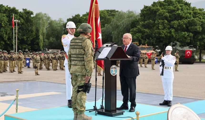 Bakan Güler İskenderun’da Sancak Töreninde...