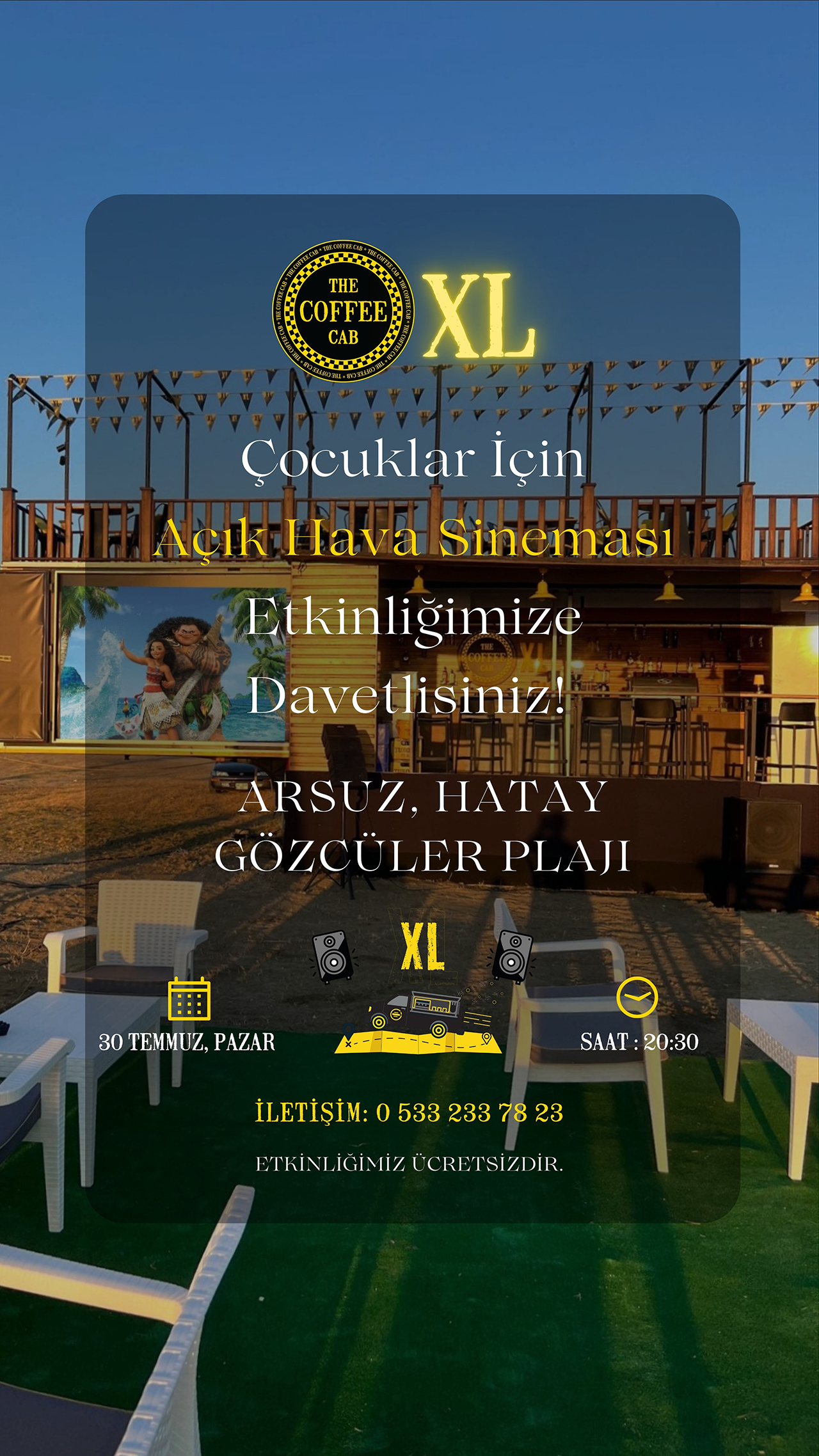 TCC XL Açık Hava Sineması 30.07