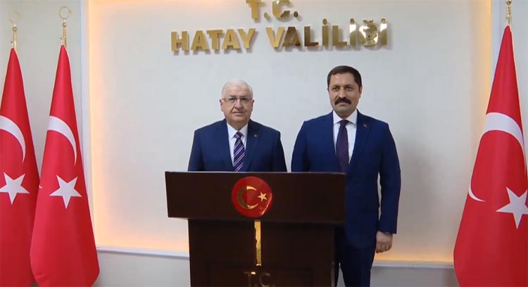 milli savunma bakanı-hatay