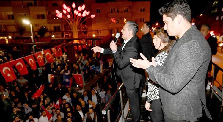 Belen Ibrahim Gul Kutlama Secim 2