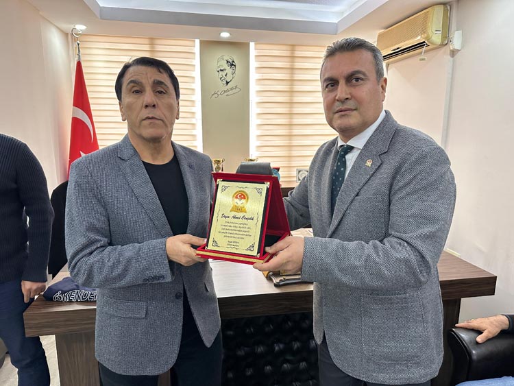 Polis Celik Tufad Plaket+1