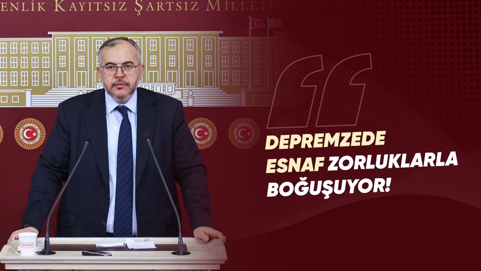 Necmetti̇n Çalişkan “Şehi̇rleri̇n Canlanmasi Esnaftan Geçer!”