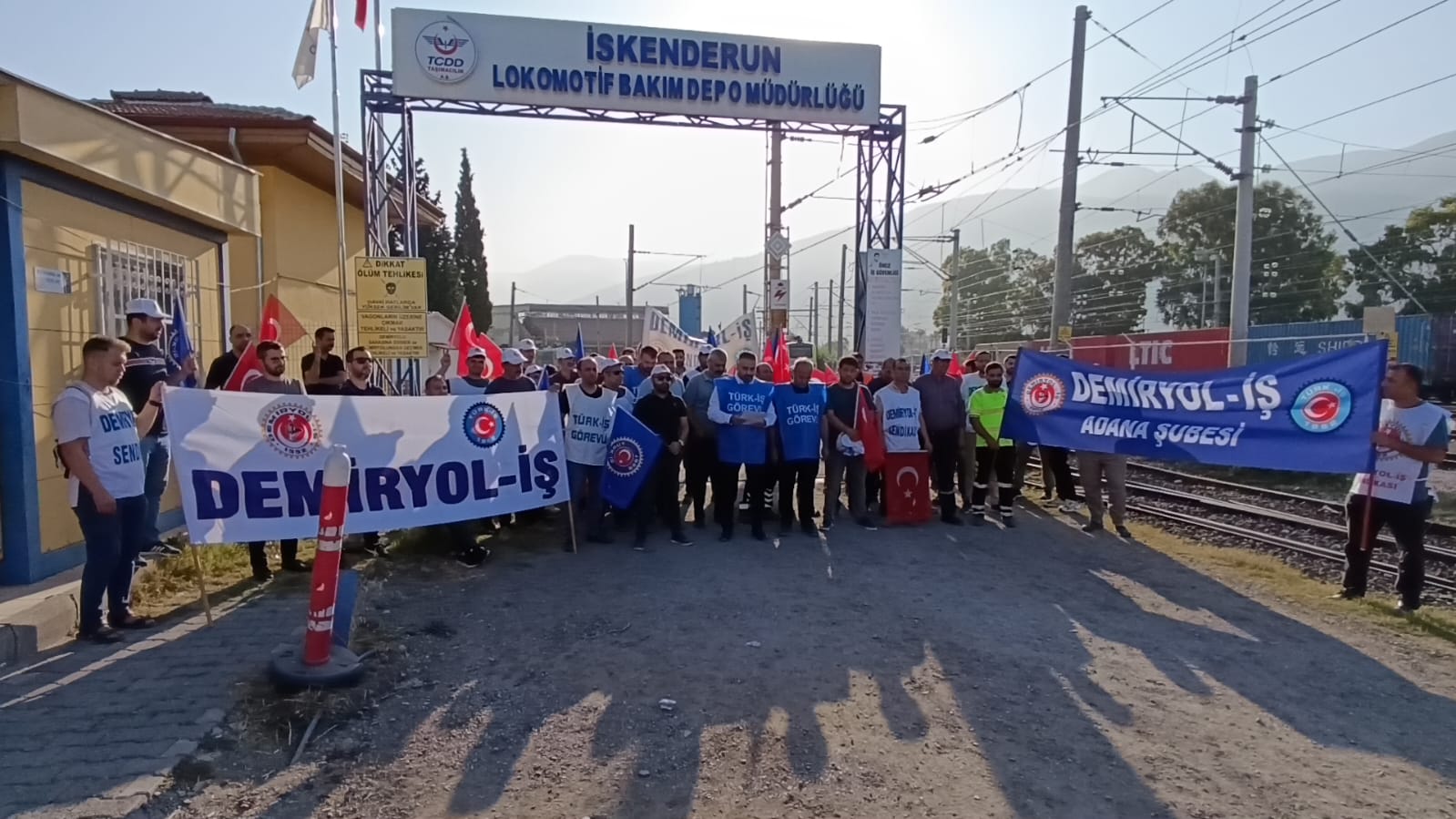 Demiryol Is Eylemde (4)