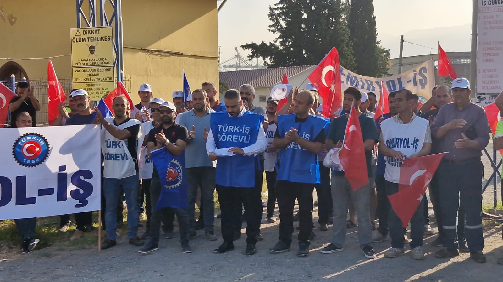 Demiryol Is Eylemde (5)