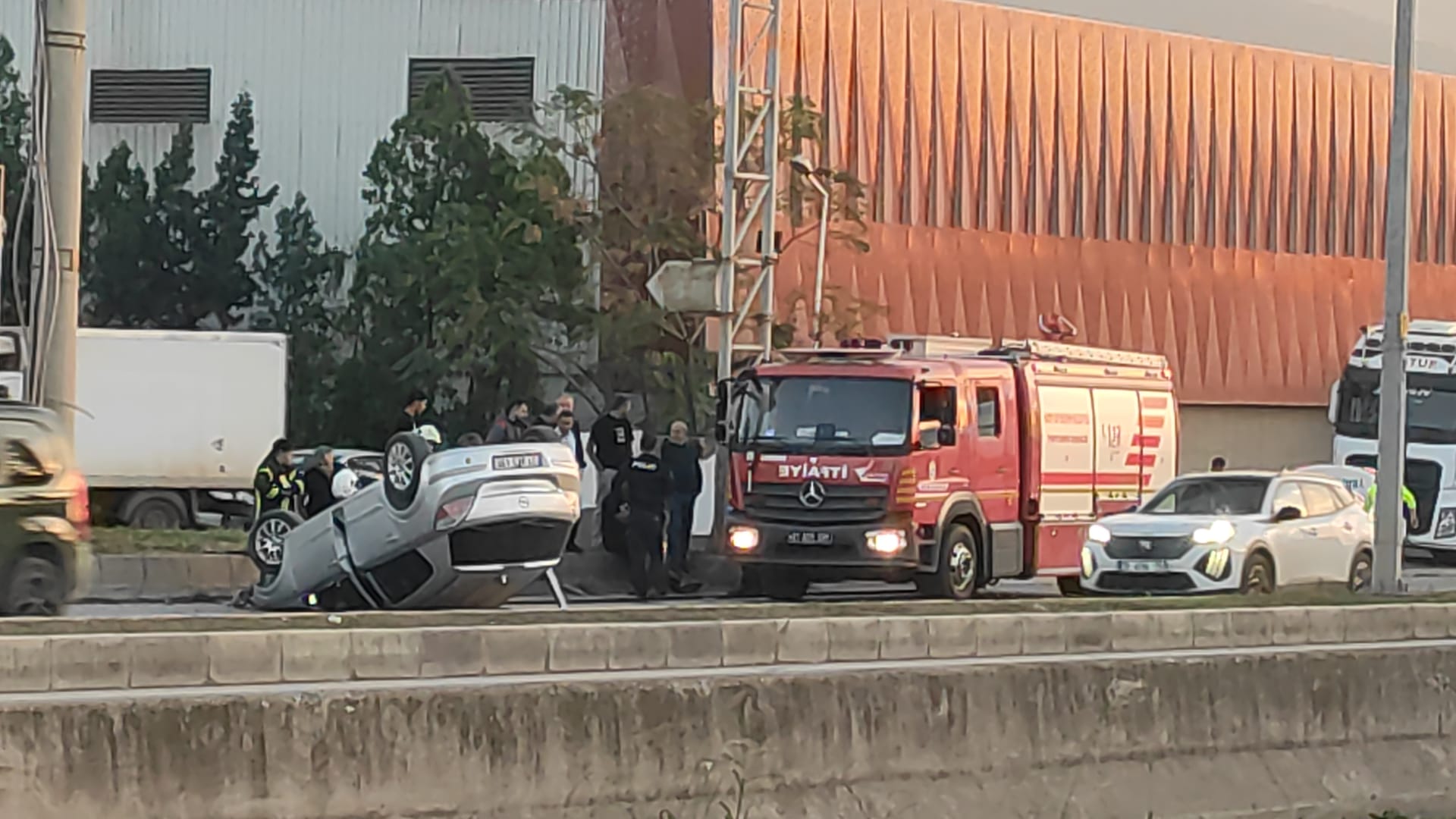 D 817 Karayolunda Kaza (7)