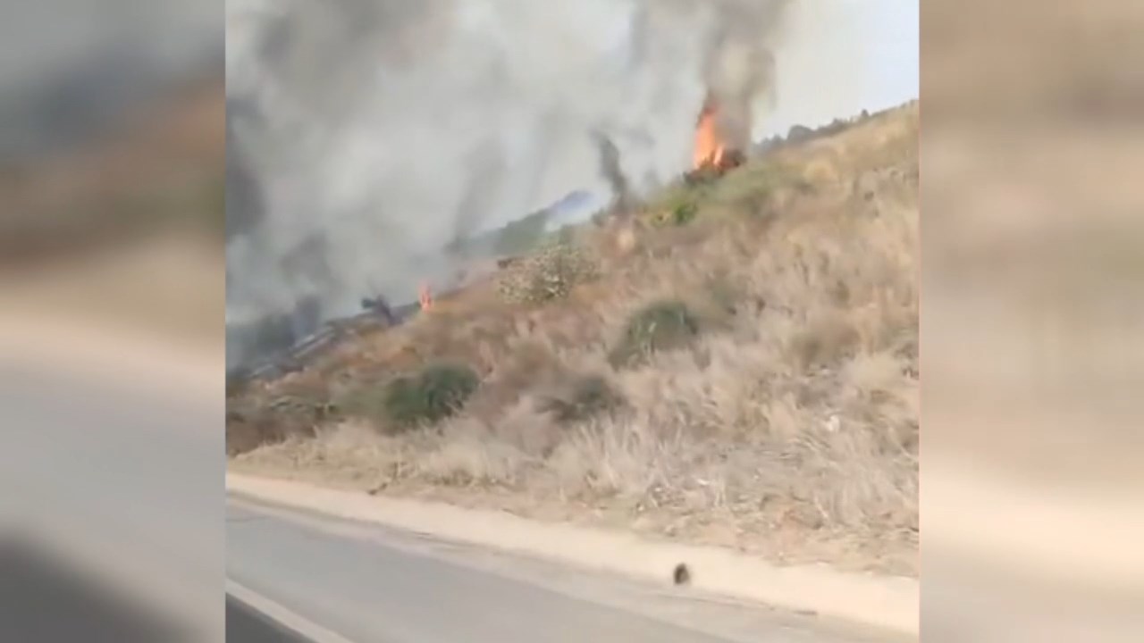 Kaza Yapan Arac Zeytinlik Yakti (3)