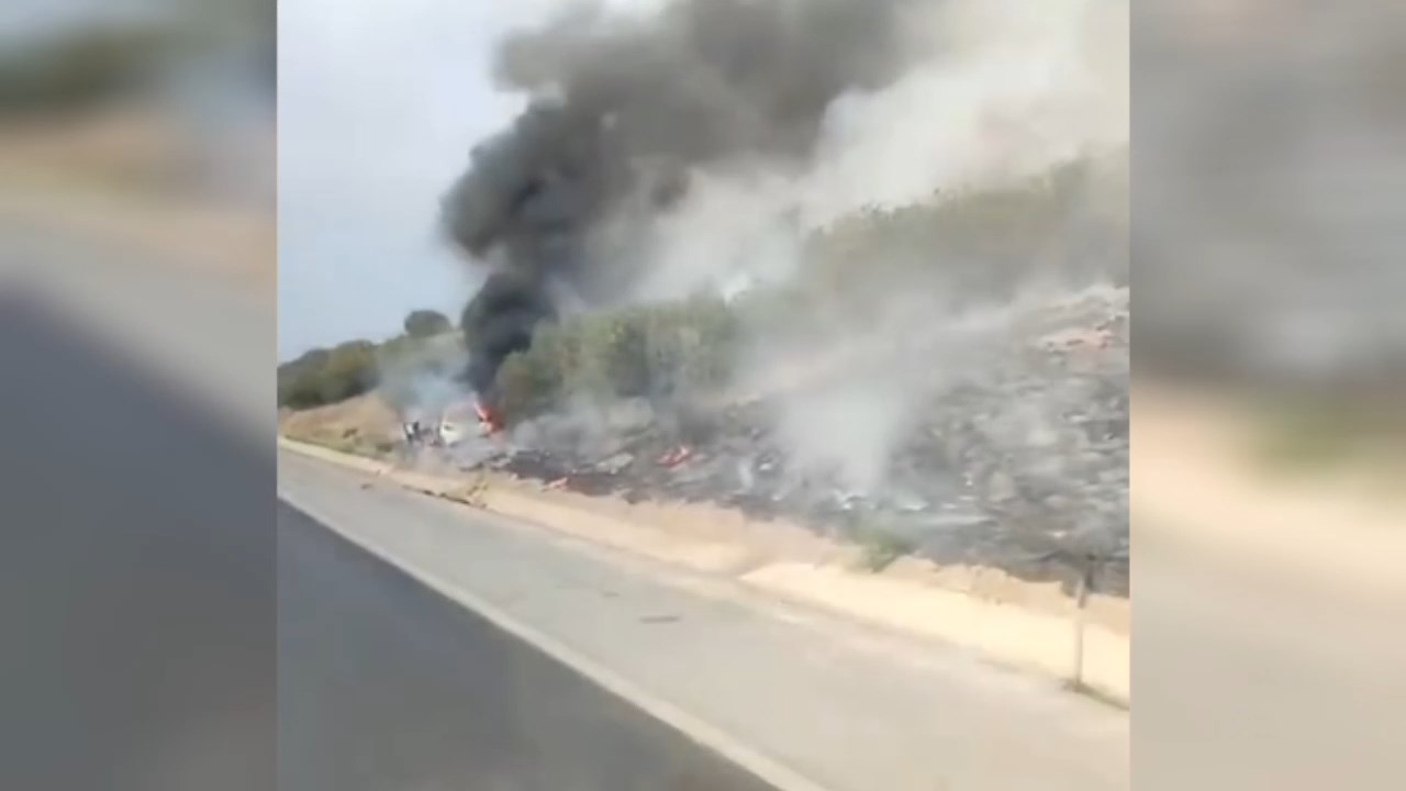 Kaza Yapan Arac Zeytinlik Yakti (4)