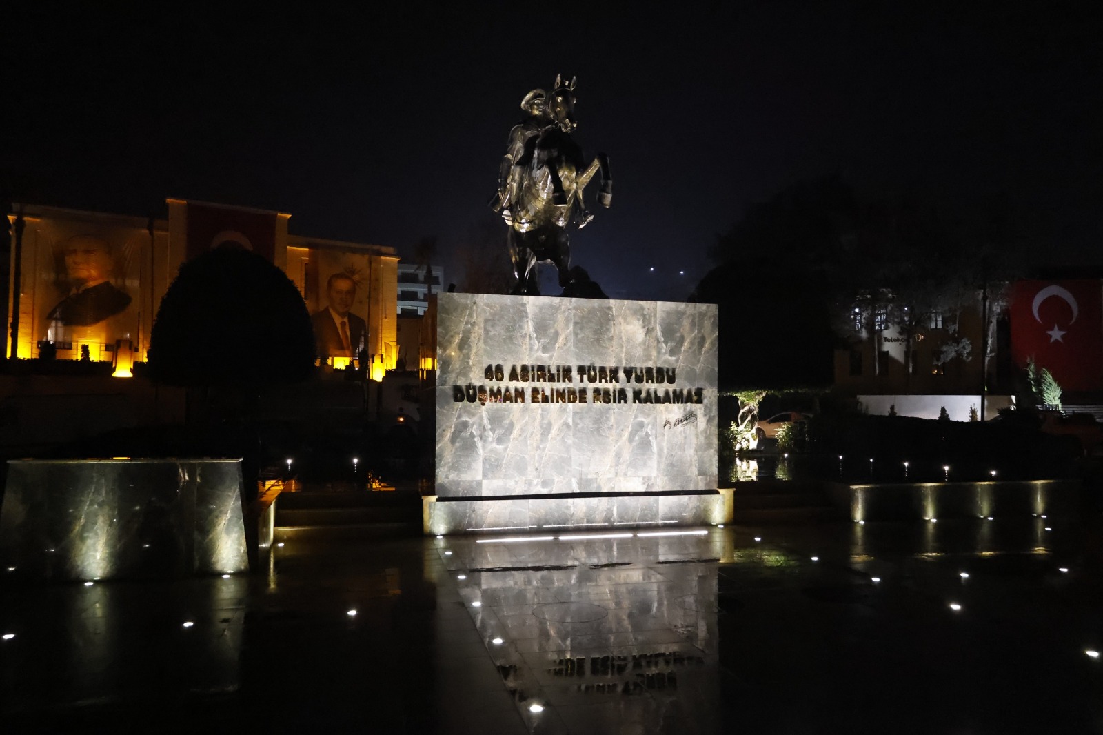 Antakya Ataturk Anitinda Temizlik (4)