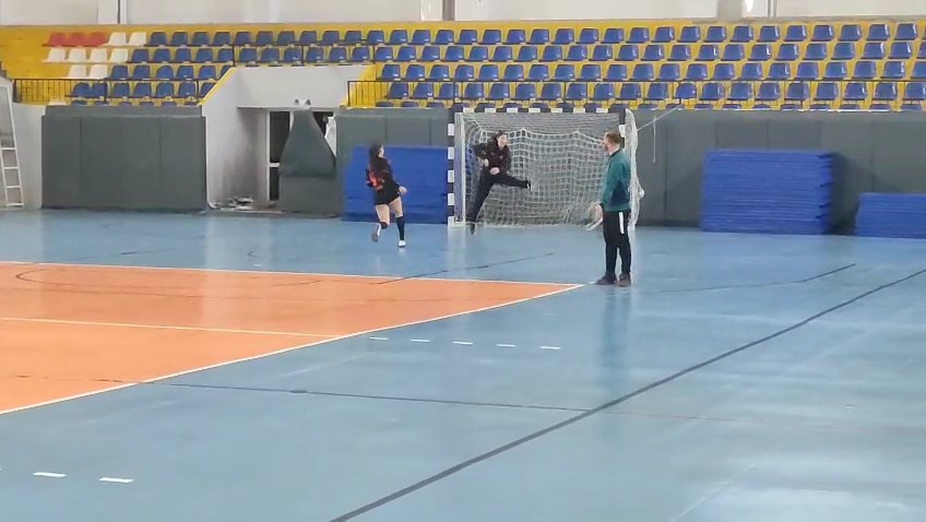 Hentbolda Hazirlik Maci (1)