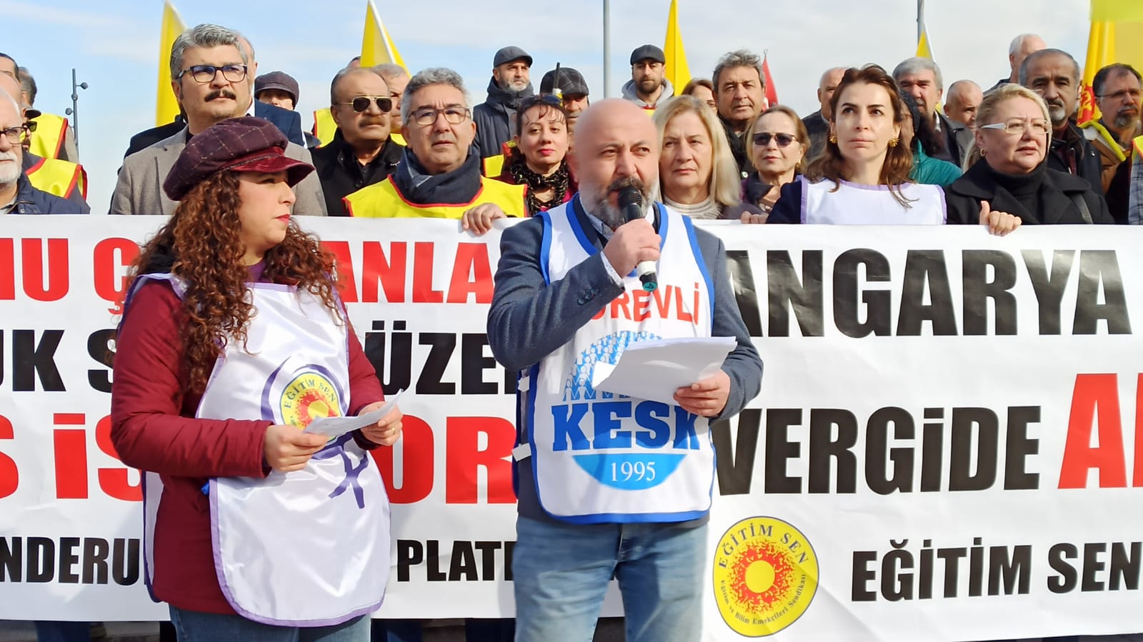 Kesk Yuruyus Eylemi (4)