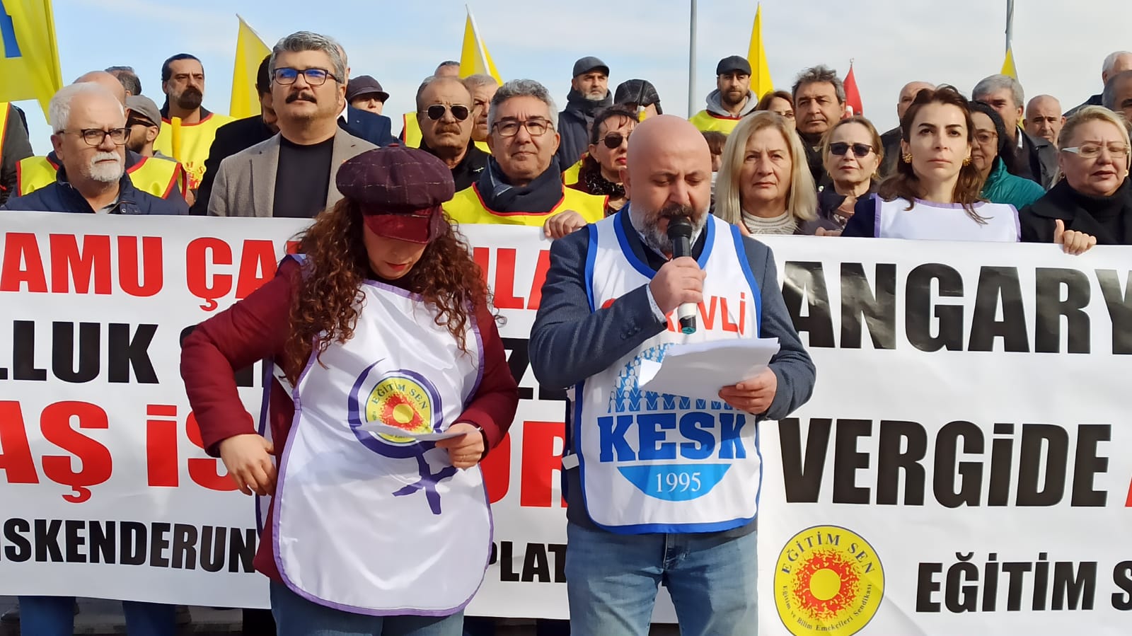 Kesk Yuruyus Eylemi (5)