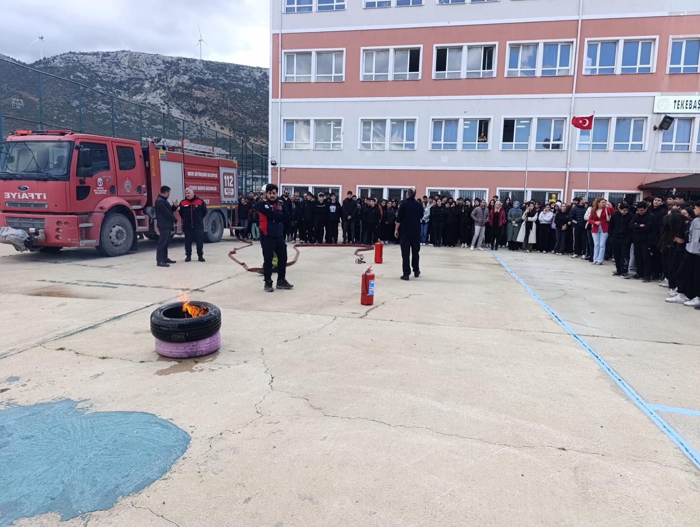 Yangin Tatbikati (6)