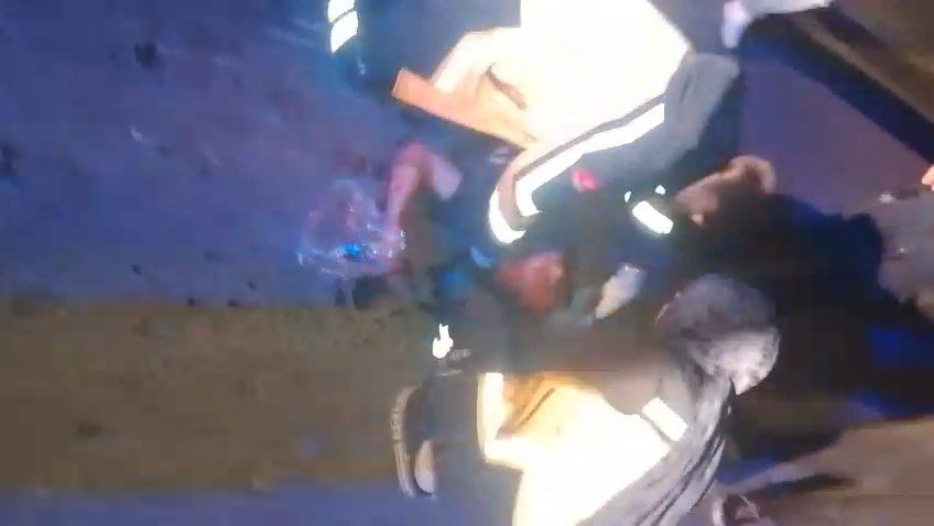 Cevreyolunda Kaza Dort Yarali (1)