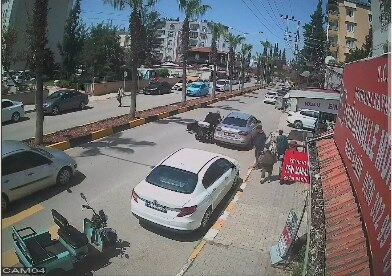 Elektrikli Moped Kazasi (1)
