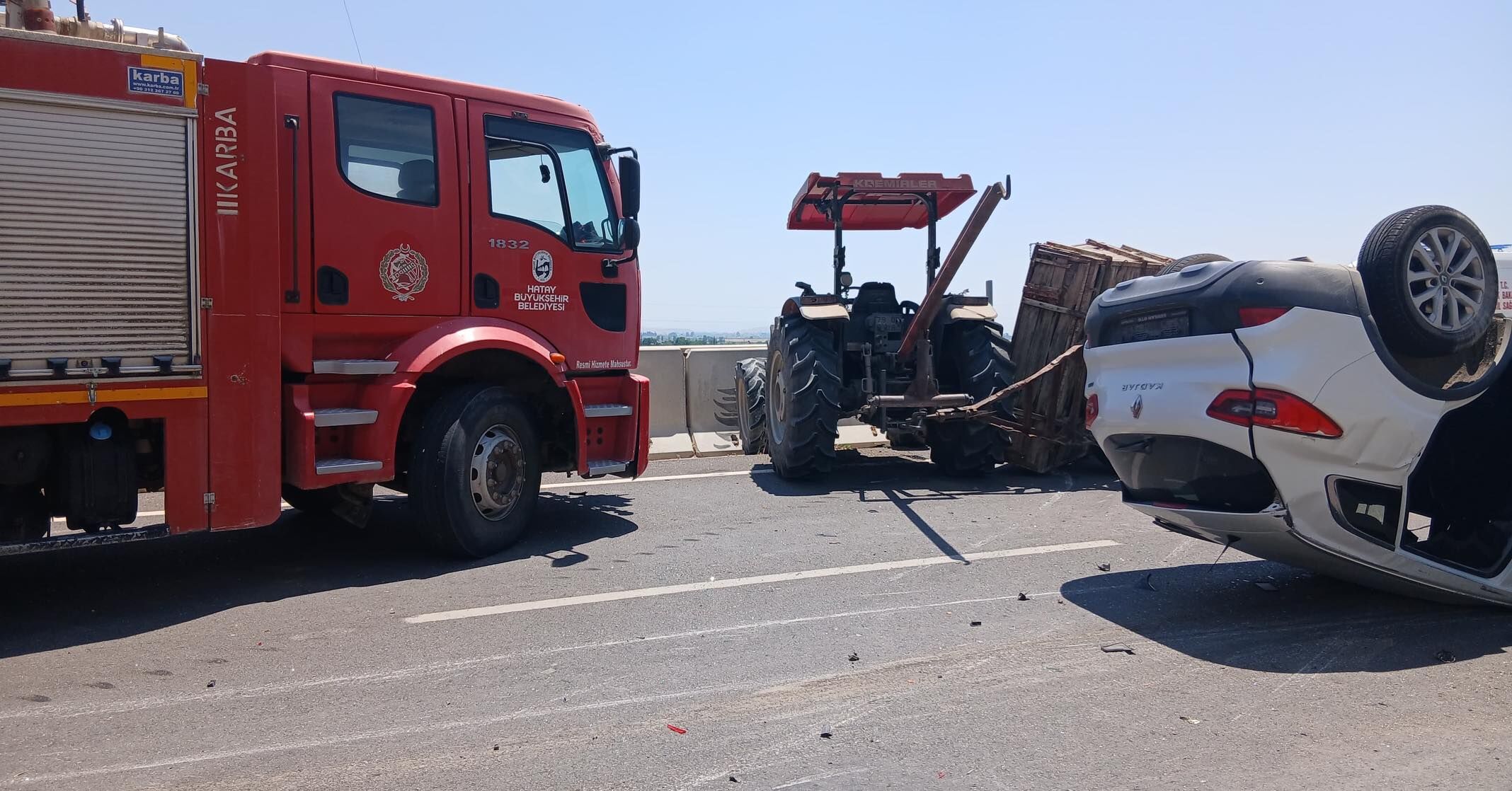 Traktor Otomobil Kazasi (3)