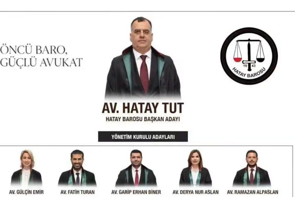Hatay Barosunda Tut Güven Tazeledi